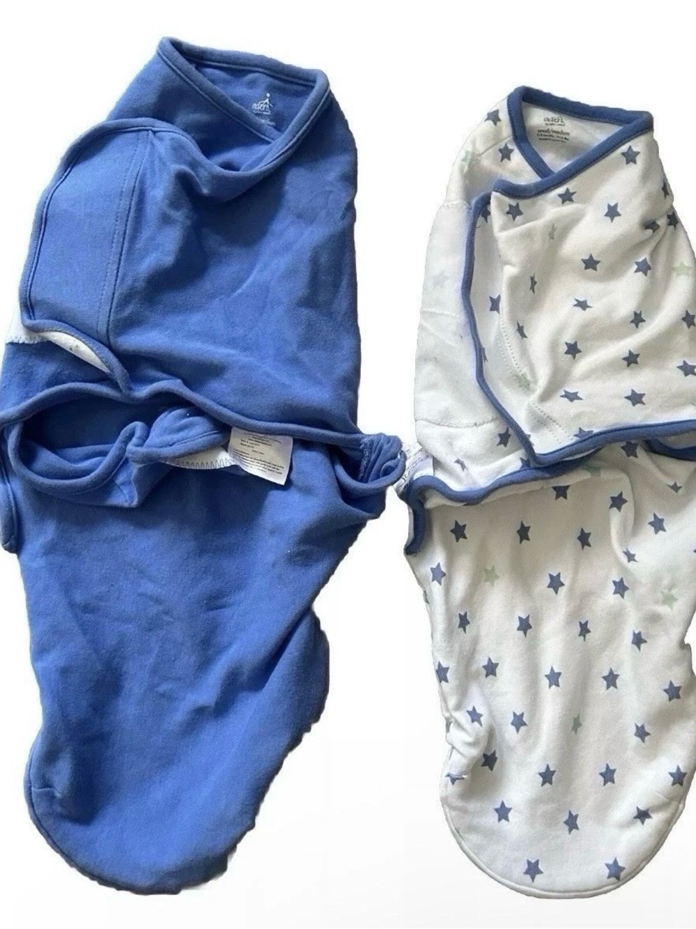2 Aden By Aden + Anais Swaddles Size Small/ Medium 0-3 Months